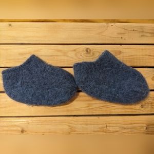 Wool booties